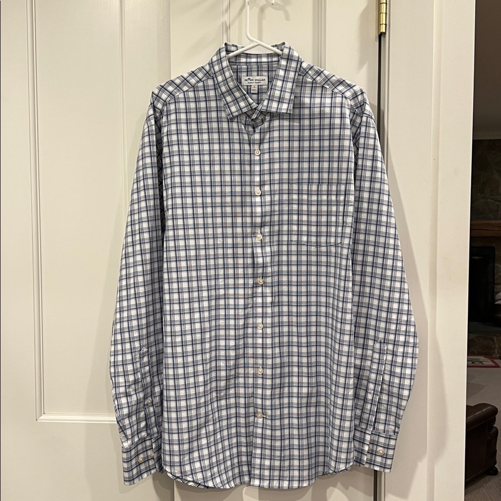 Peter Millar Summer Comfort Button Down large
